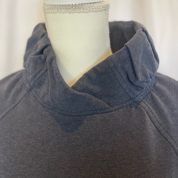 Lululemon After All Pullover Sweatshirt Navy Blue Size 6 - Picture 2 of 12